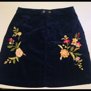 Casual navy blue Skirt!!!